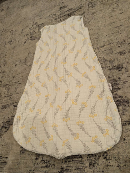 Bebe Au Lait - Floral Muslin Sleepsack. 6-12 months , 6-12 Months (Medium)