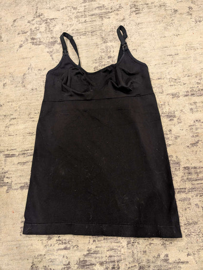 Bravado! Black Nursing Tank Top - Medium, Maternity M (8-10)