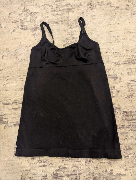 Bravado! Black Nursing Tank Top - Medium, Maternity M (8-10)