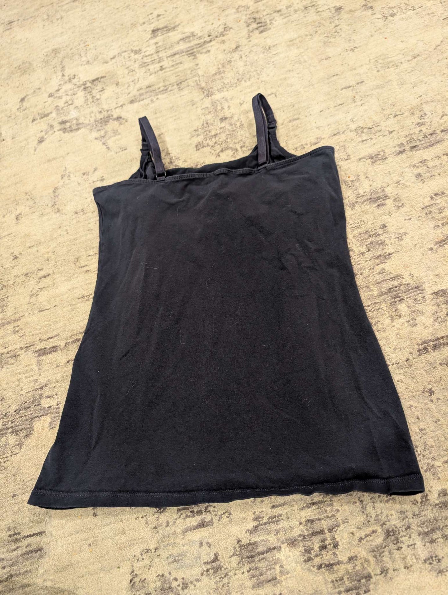 H&M Mama Nursing Tank Top - Navy - Small, Maternity S (4-6)