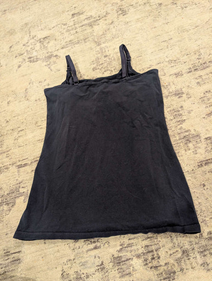 H&M Mama Nursing Tank Top - Navy - Small, Maternity S (4-6)
