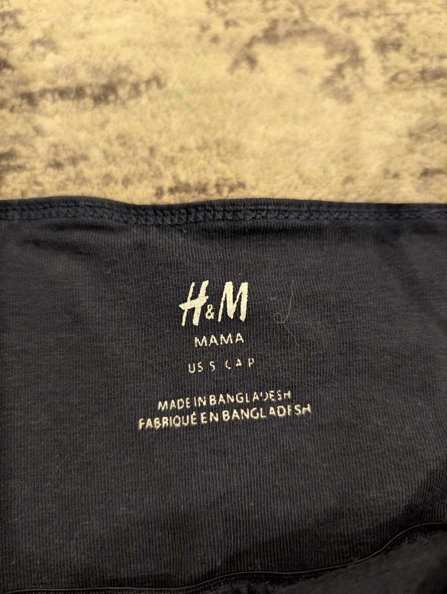 H&M Mama Nursing Tank Top - Navy - Small, Maternity S (4-6)