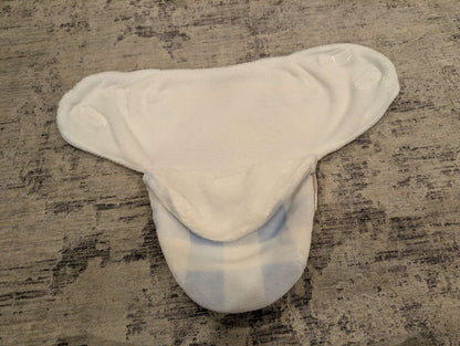 Newborn Fleece Swaddle Blanket , 0-3 Months (Newborn)