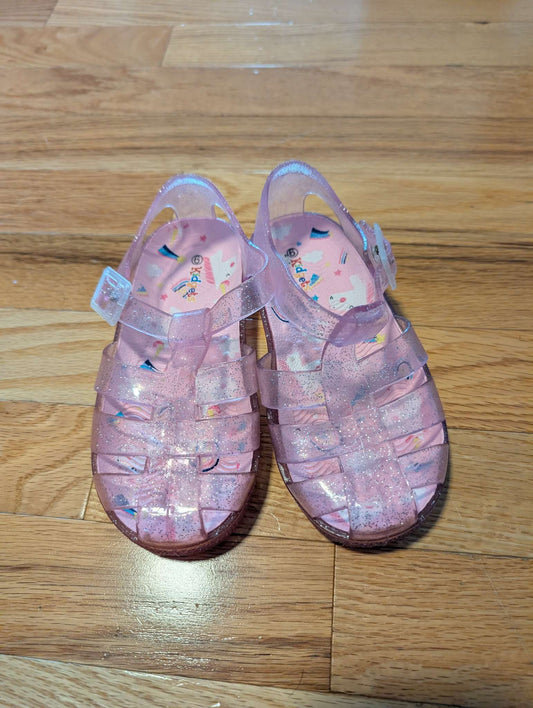 Kidgets Pink Jelly Sandals - Girls Size 9, Shoes 9 (Toddler:2-4yr)