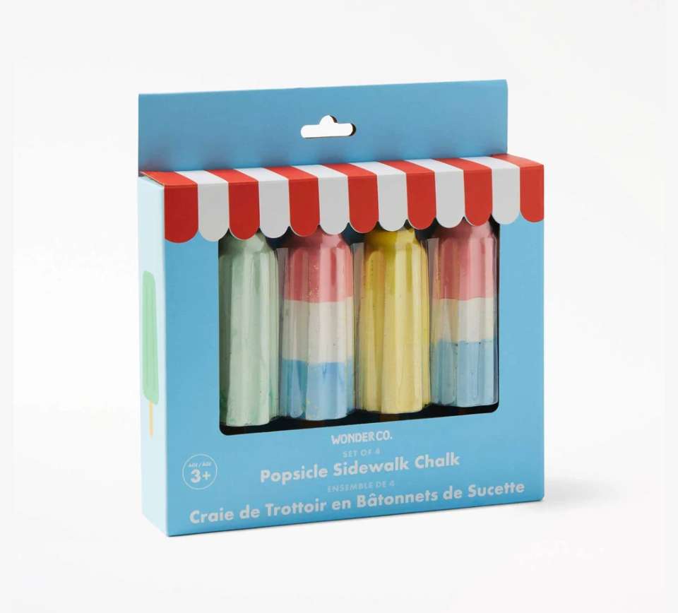 WonderCo Popsicle Sidewalk Chalk from Indigo - New in box