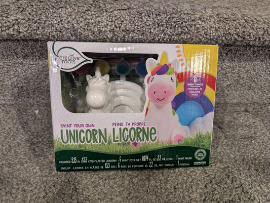 Creative Roots, Paint your own unicorn craft set. New