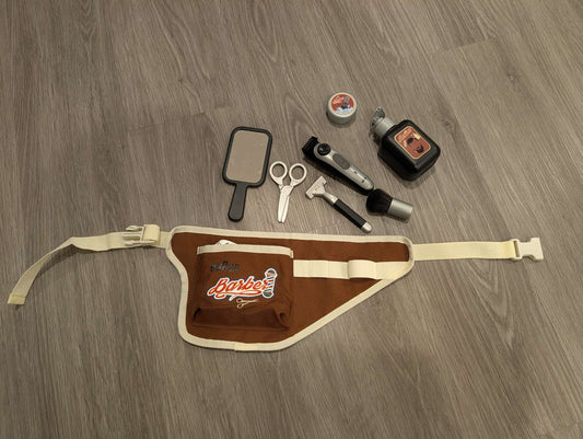 Braun Barber Toy Toolbelt & Accessories. MSRP $35