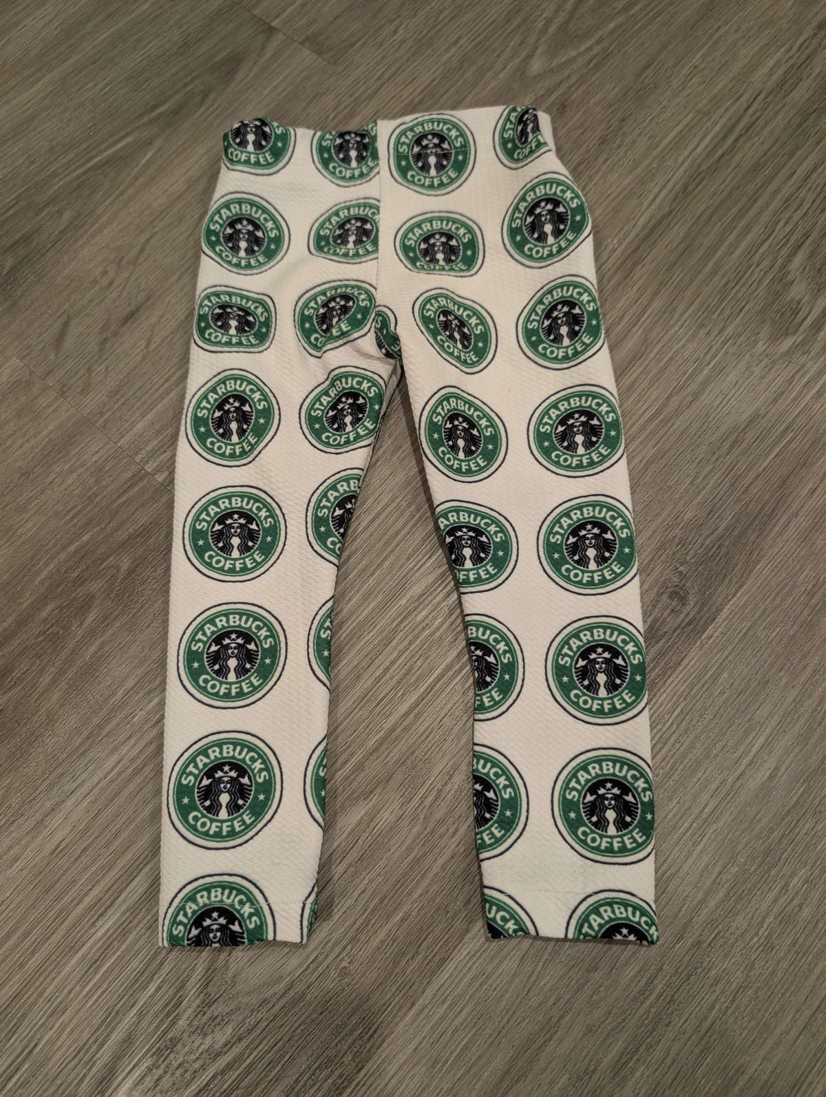 Small Shop - Starbucks print leggings (12 months), Kids 12 Month (9-12M)