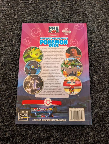 Pro Gamer - The Definitive Unofficial Guide to Pokemon 2026 - Book