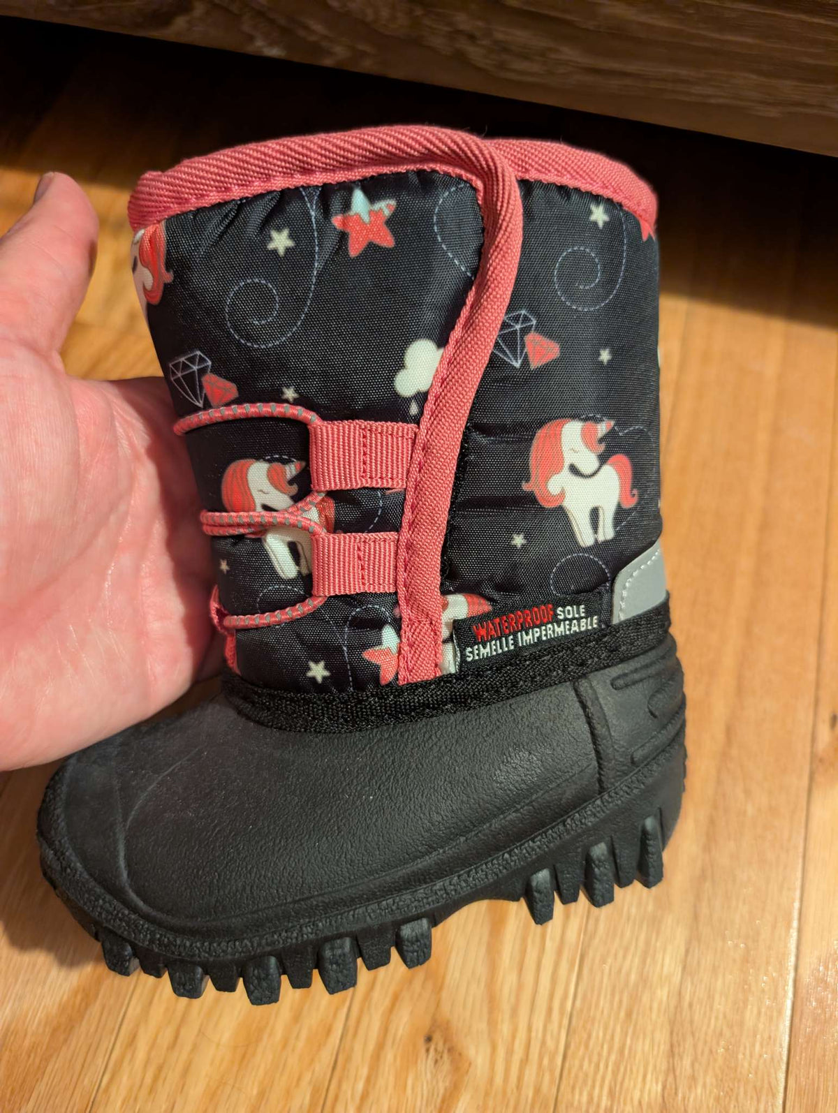 Size 5 - Unicorn Toddler Snow Boots , Shoes 5 (Walkers:12-24 mth)