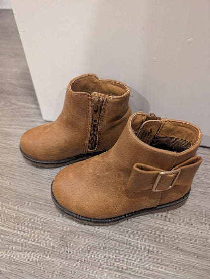 Toddler Brown Ankle Boots - Size 5, Shoes 5 (Walkers:12-24 mth)