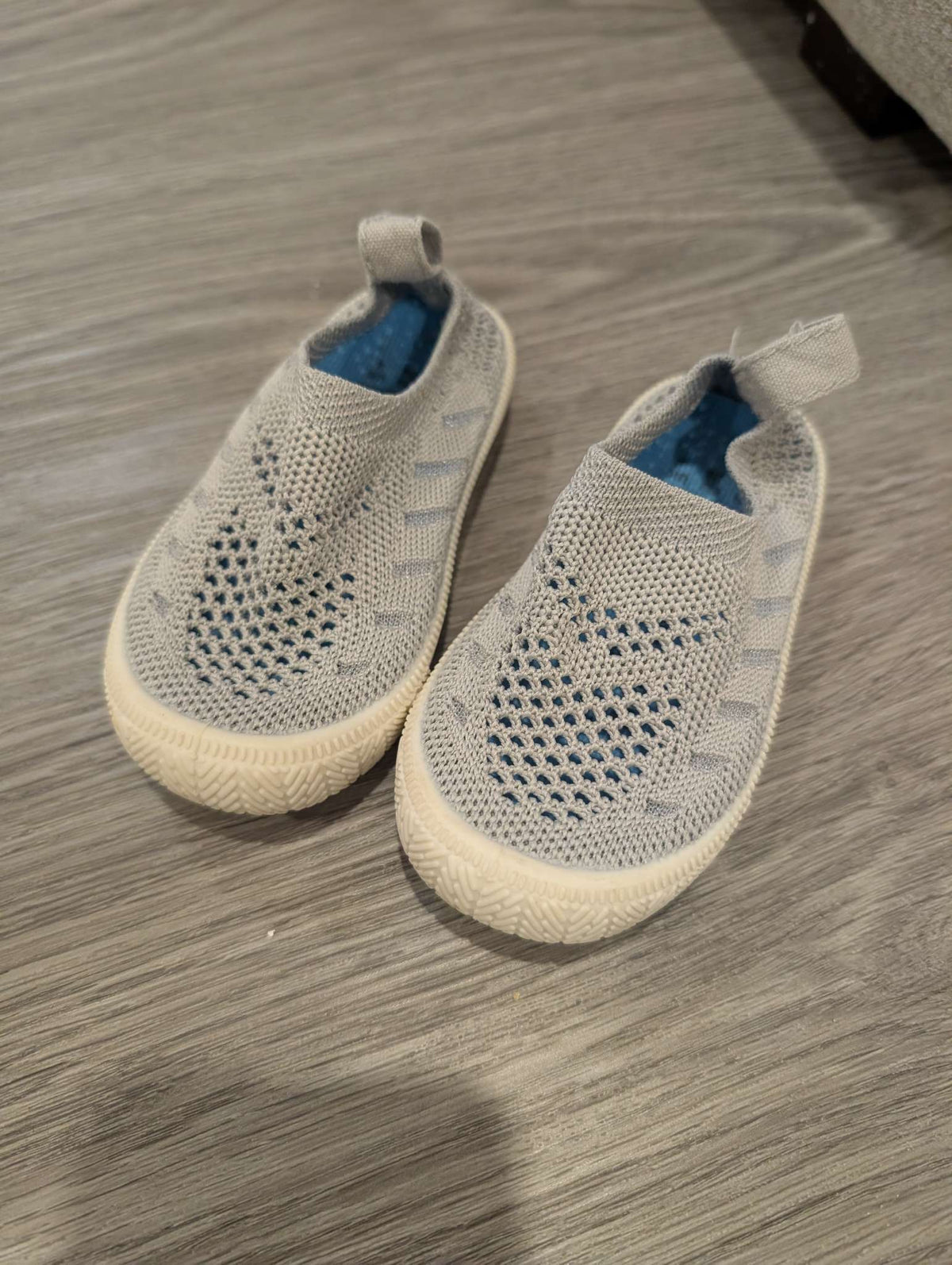 Grey Jan & Jul - Slip on toddler shoes - Size 5, Shoes 5 (Walkers:12-24 mth)