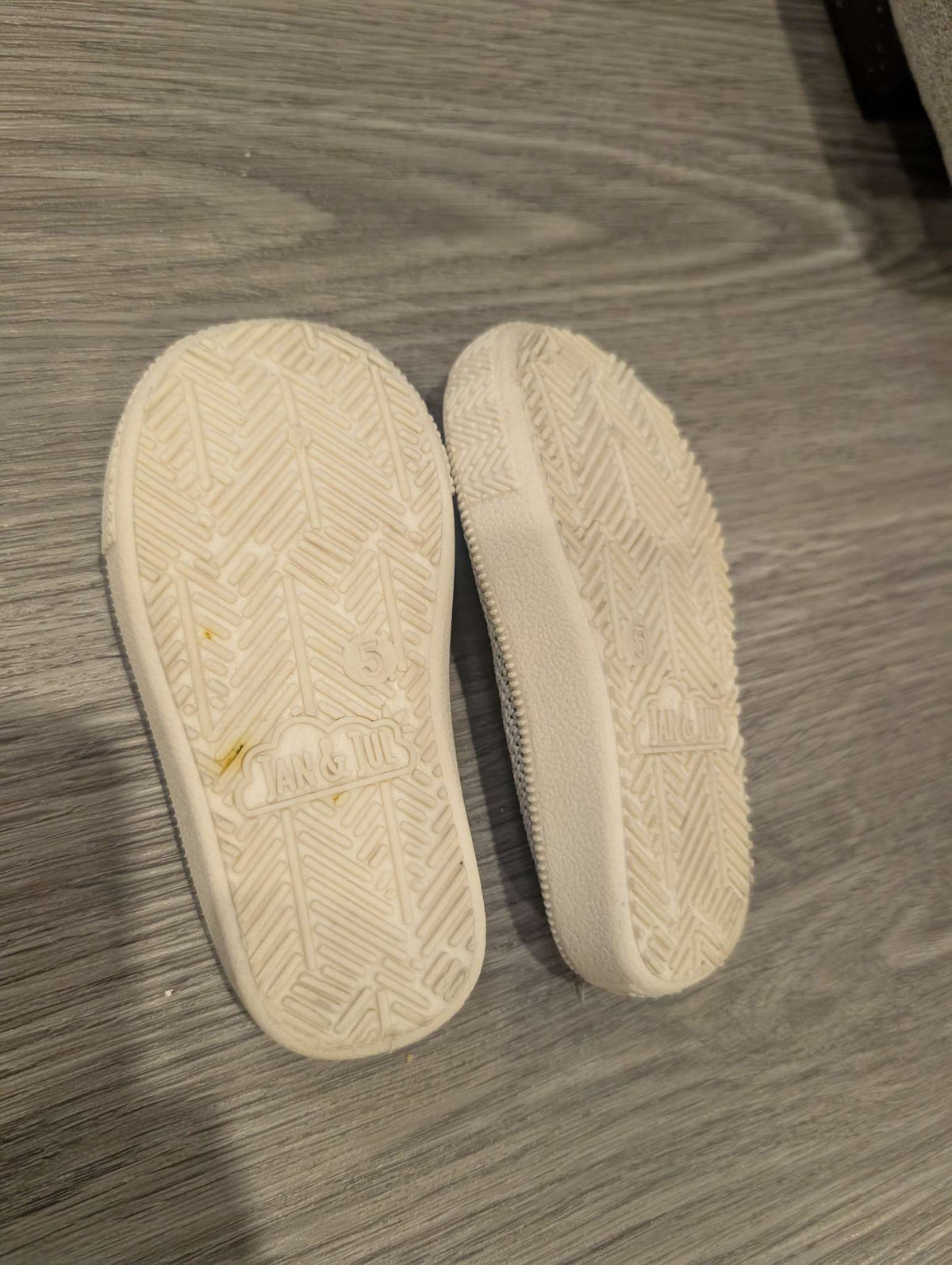 Grey Jan & Jul - Slip on toddler shoes - Size 5, Shoes 5 (Walkers:12-24 mth)
