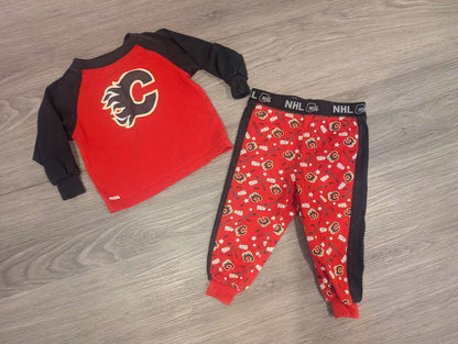 Calgary Flames Pj's - 18 months , Kids 18 Month (12-18M)