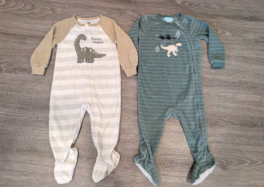 2 x 18 months Fleece Sleepers , Kids 18 Month (12-18M)