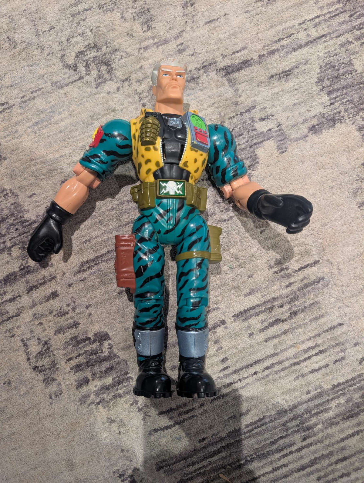 Major Chip Hazard Action Figure (From the movie 'Small Soldiers'