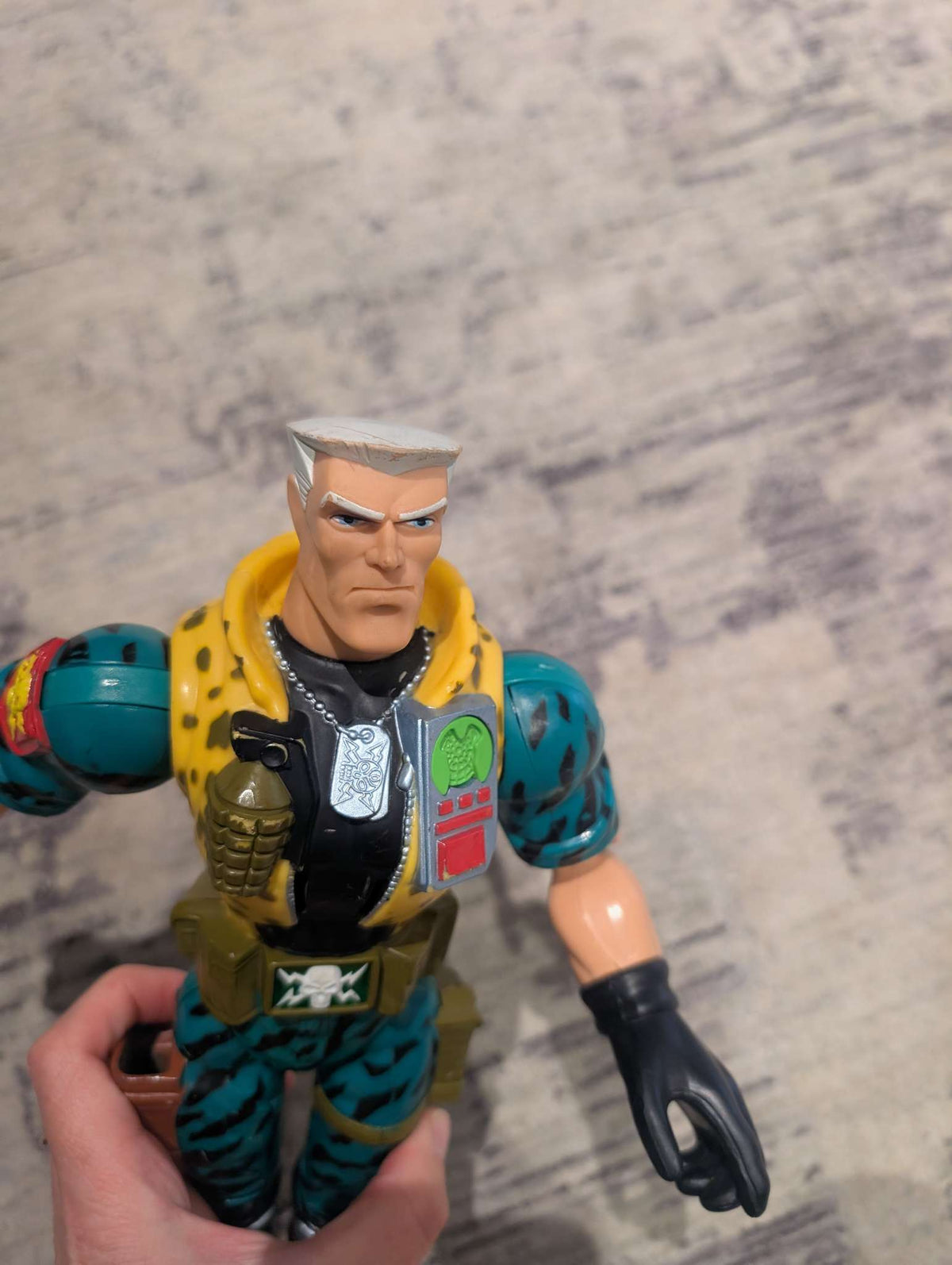 Major Chip Hazard Action Figure (From the movie 'Small Soldiers'