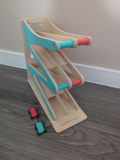 LOVEVERY - Race and chase car ramp and 2 cars
