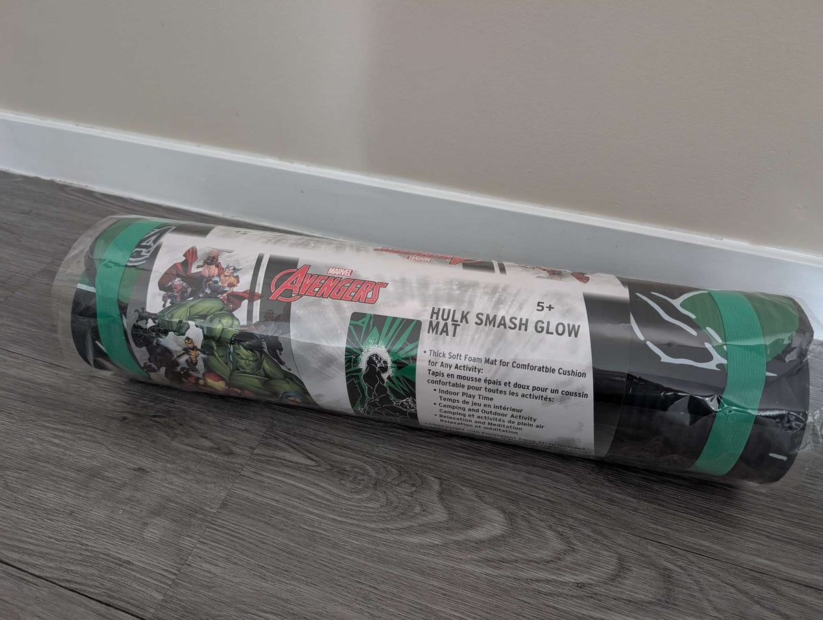 Avengers - Hulk Smash Glow Mat (NEW)