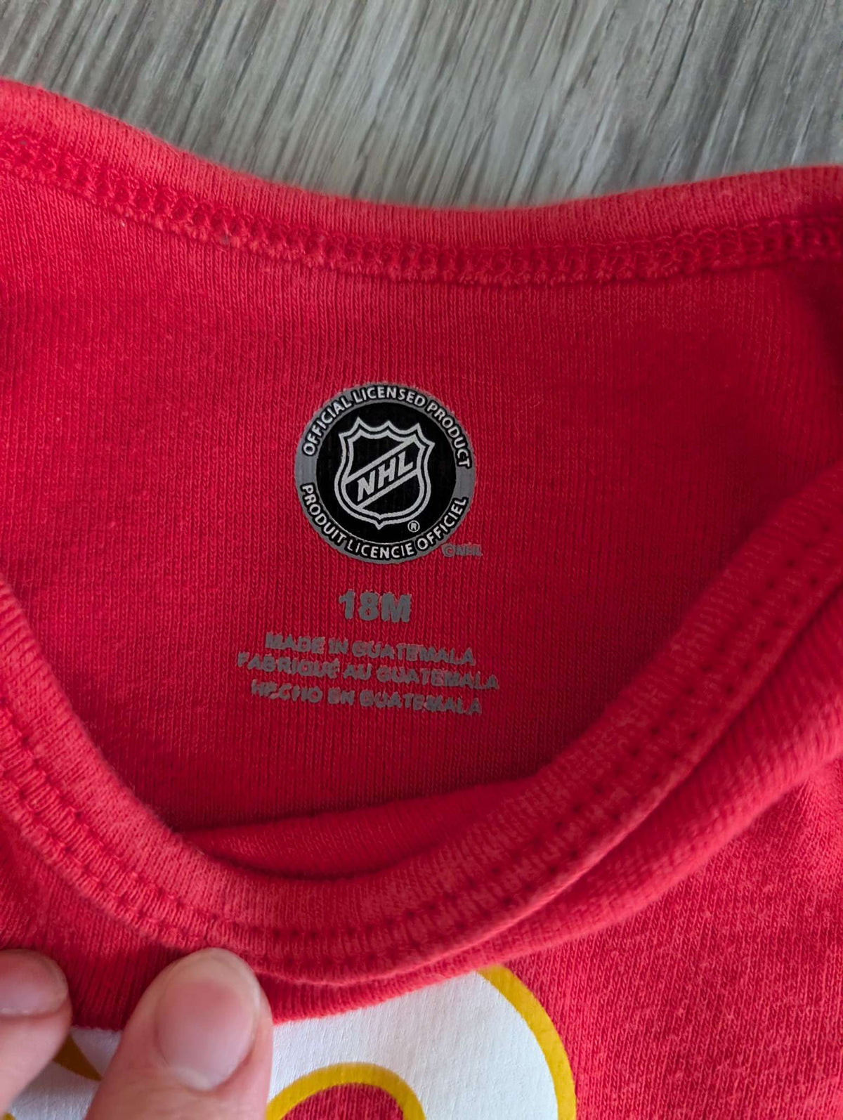 Set of 3 (12-18 months) bodysuits (H&M + NHL) , Kids 18 Month (12-18M)