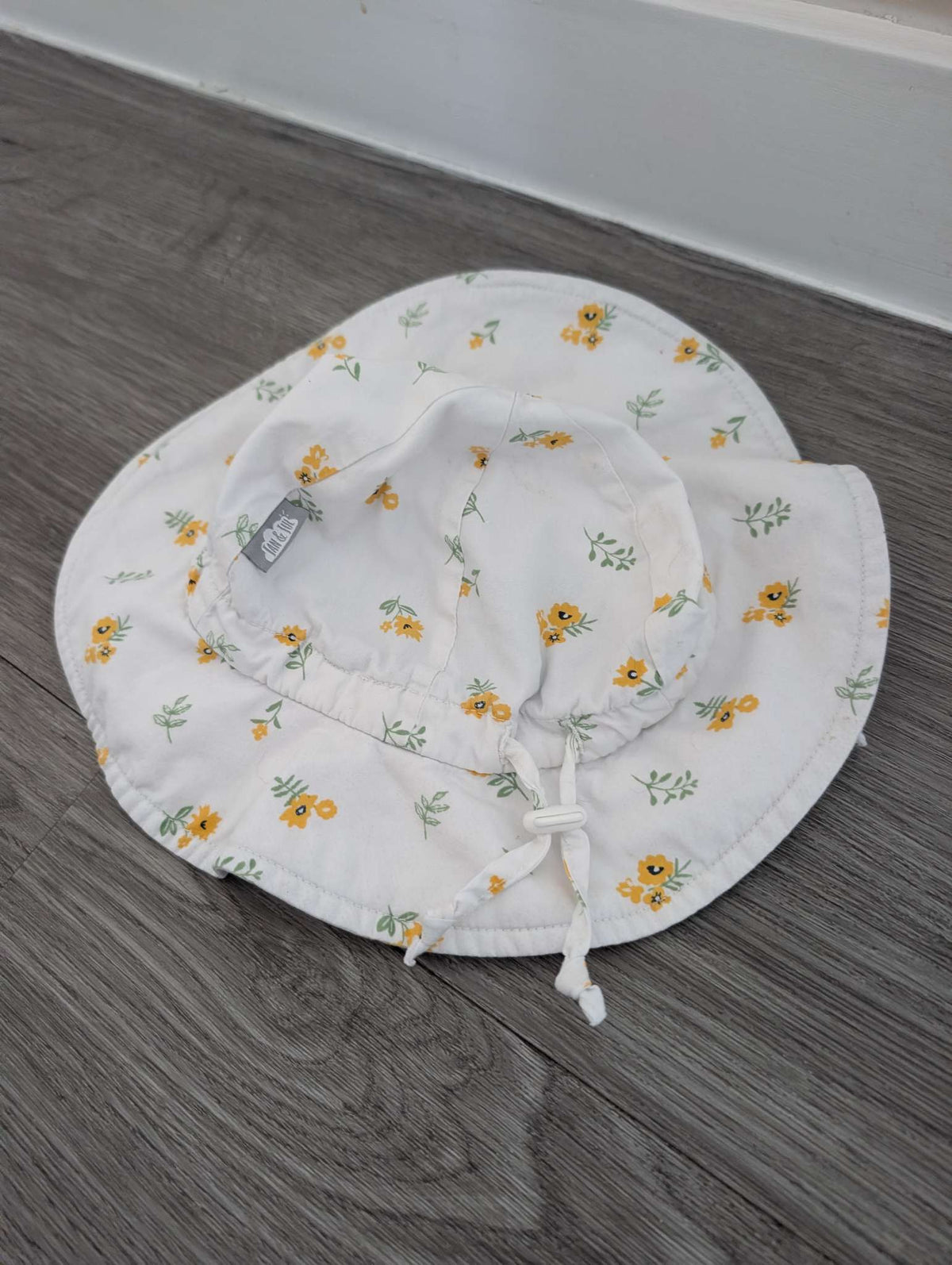 Jan & Jul - Floral Sun Hat (Size 6-24 months)