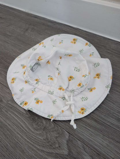 Jan & Jul - Floral Sun Hat (Size 6-24 months)