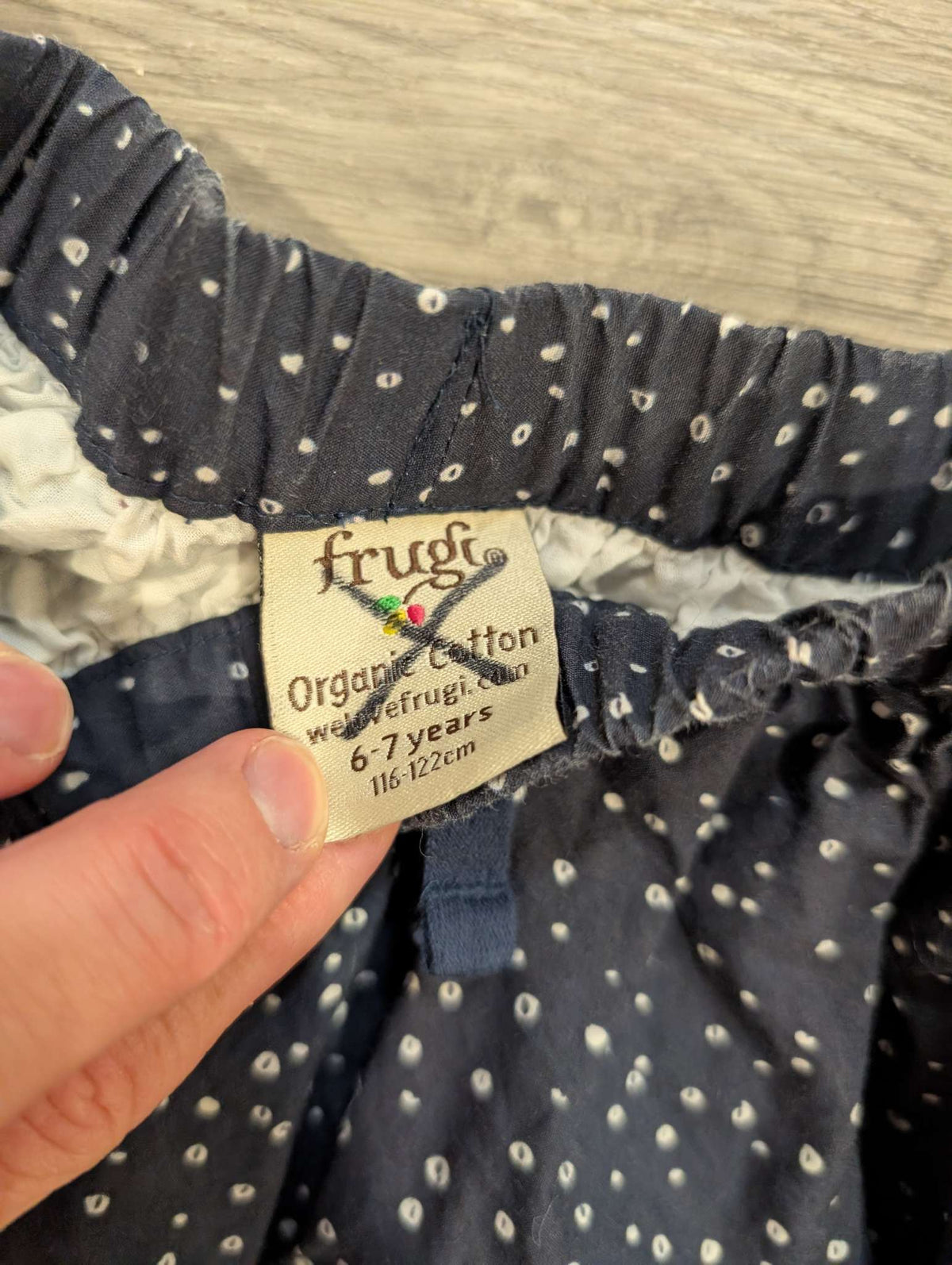 Frugi (UK) skirt and Zara Cardigan , Kids 6/6X