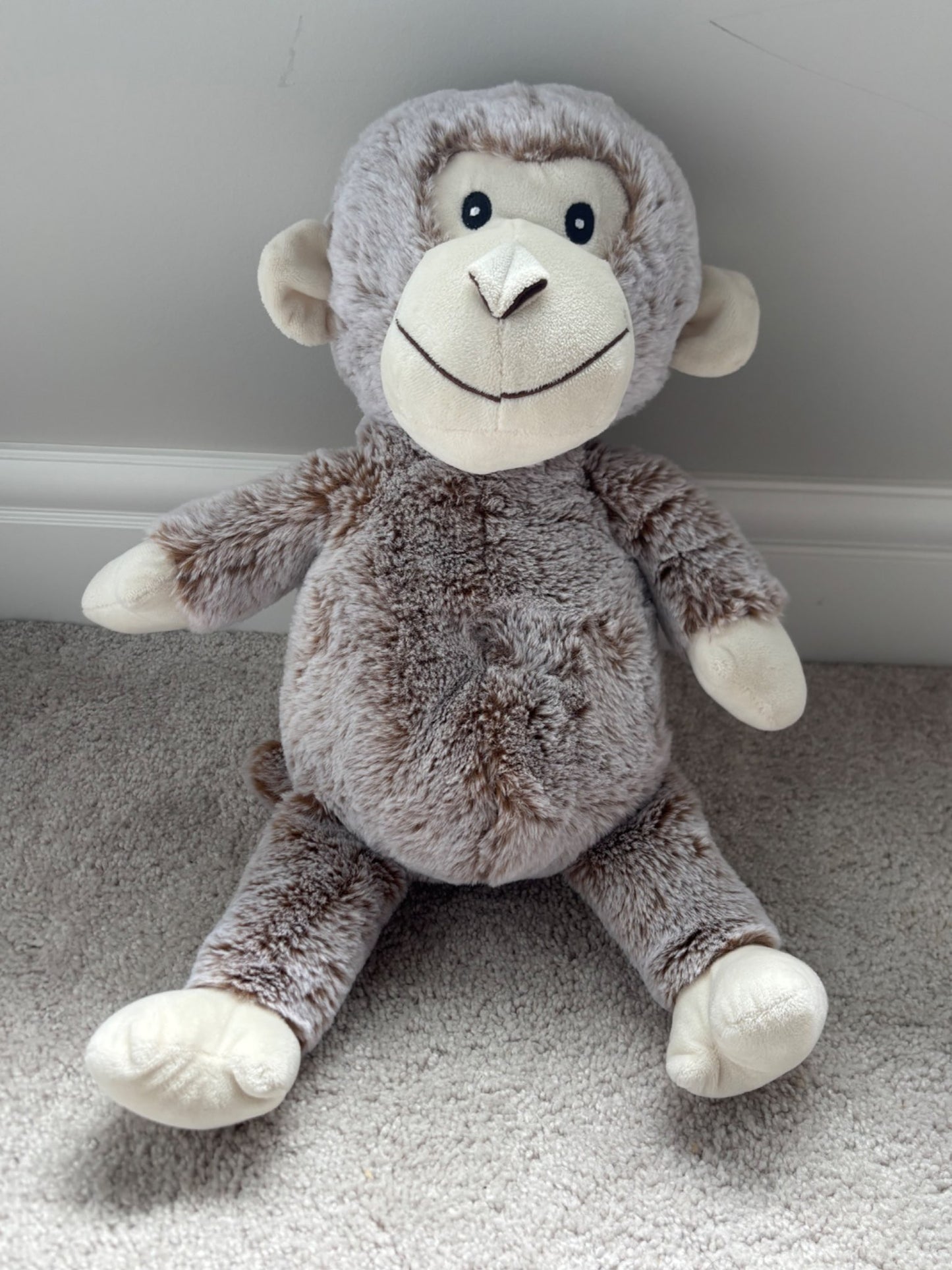Brand New Plush Stuffed Monkey, Kid Connection