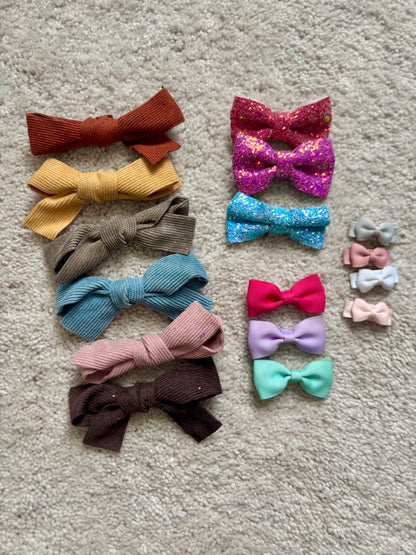 Assorted Hair Bow Clips/barettesGirls Hair Accessories