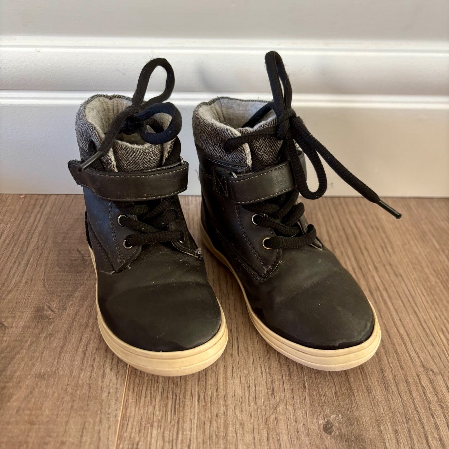 Toddler Ankle Boots, Size 8, Black, Shoes 8 (Toddler:2-4yr)