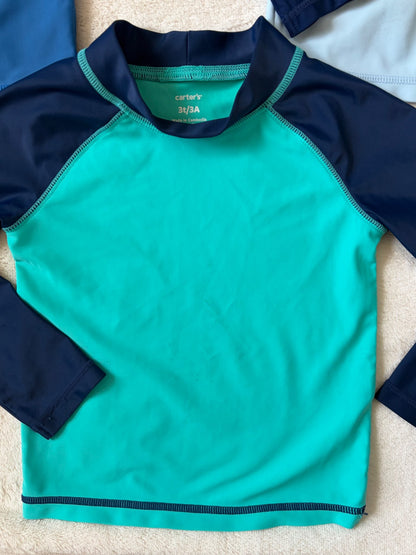 Rashguard Bundle, 3T, Carters, Kids 3T