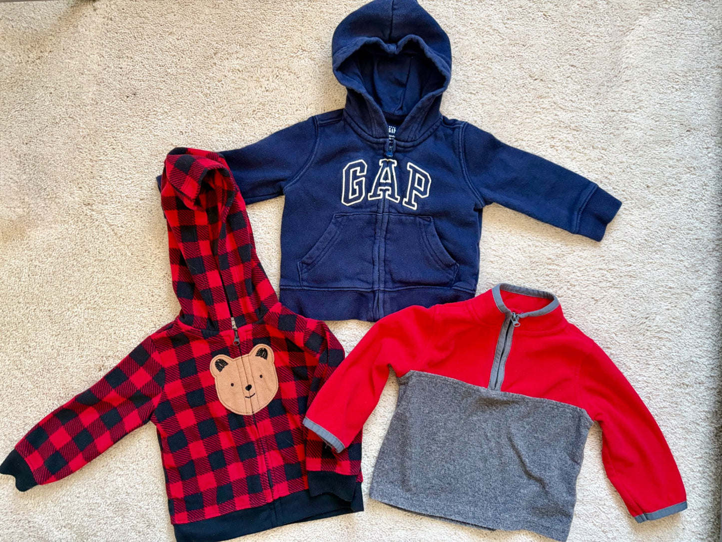 Sweater Bundle, 12m, GAP, Carters, Kids 12 Month (9-12M)