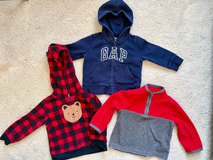 Sweater Bundle, 12m, GAP, Carters, Kids 12 Month (9-12M)