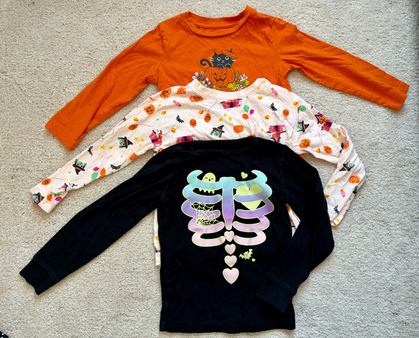 Halloween Longsleeve Shirt Bundle, 3T, Joe Fresh, Kids 3T