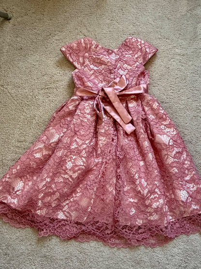 NWOT Pink Lace Dress, 5T, Jona Michelle, Kids 5/5T