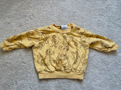 Disney Baby Lion King Onesie + Crewneck, 9m, Kids 9 Month (6-9M)