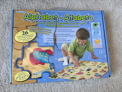 Alphabet Puzzle *damaged box*, 26 pieces
