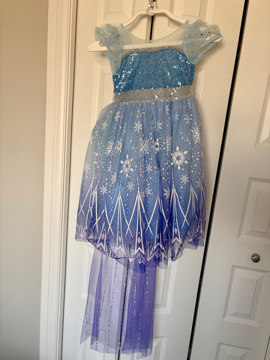 Light-Up Frozen Elsa Dress + Underskirt, Kids 4/4T