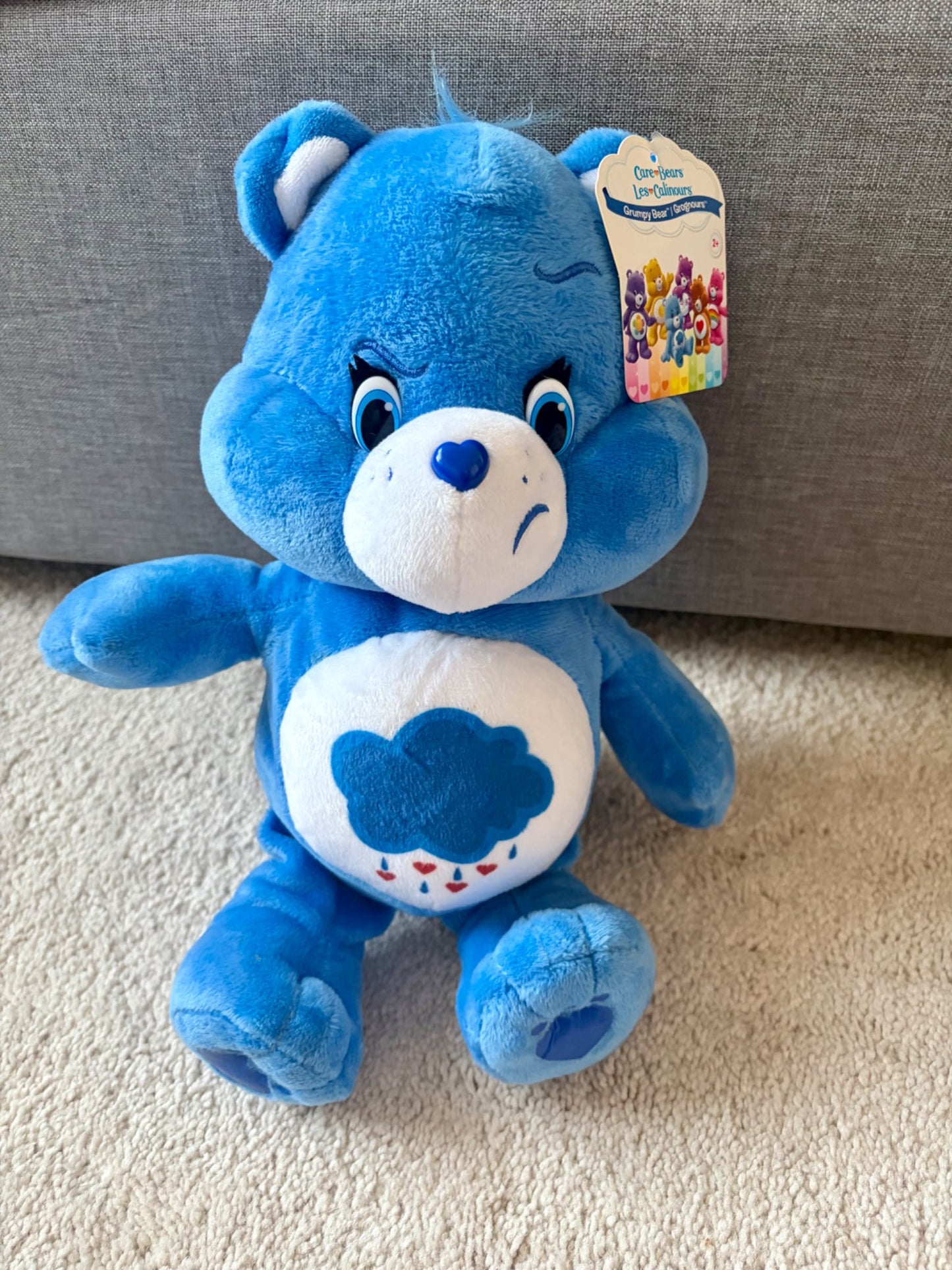 Stuffed ‘Grumpy Bear’ Carebear, NWT