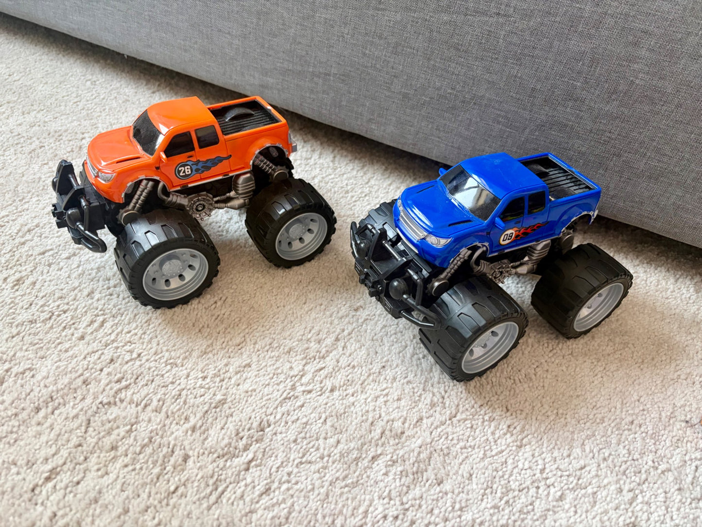 Toy Monster Trucks, Like New Condition