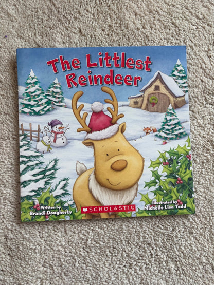 Christmas Paperback Book - Reindeer