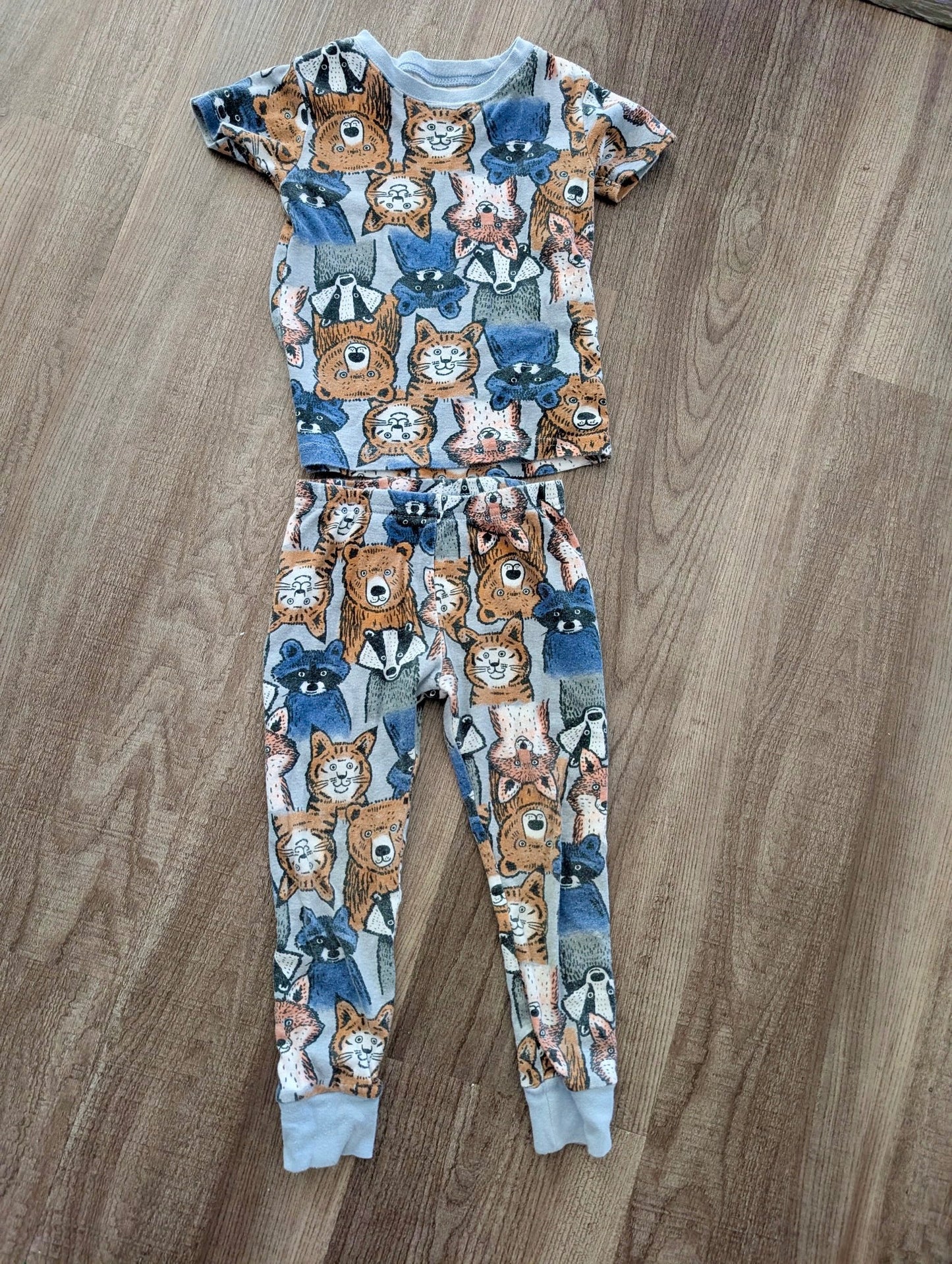 Animal Pajamas, 3T, Carters, Kids 3T