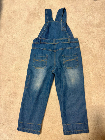 Denim Overalls, Adjustable, 3/4T, Kids 4/4T