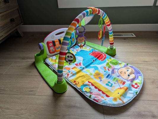 Fisher Price - Deluxe Kick & Play Piano Gym