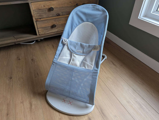 BabyBjörn - Bouncer Balance Soft Mesh - Sky Blue ☁️💙