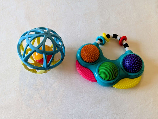 "Jazzy Textures" - Sensory Toy Bundle (2 pcs)