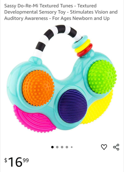 "Jazzy Textures" - Sensory Toy Bundle (2 pcs)