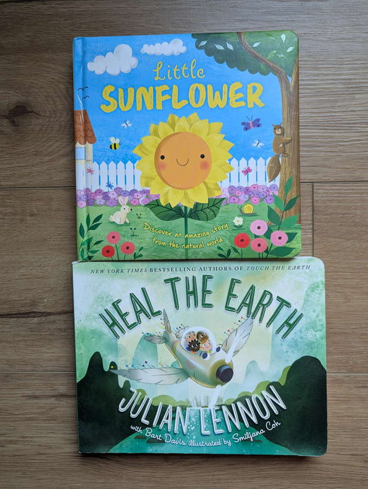 Environmental Toddler/Young Child Board Book Bundle