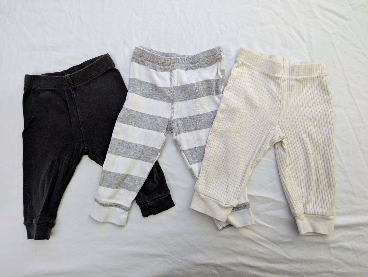 6-9 Month Neutral Baby Pant Bundle (3pcs), Kids 9 Month (6-9M)