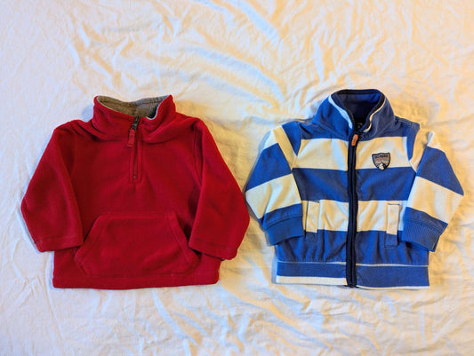12 Month Ski Patrol Fleece Jacket Bundle, Kids 12 Month (9-12M)